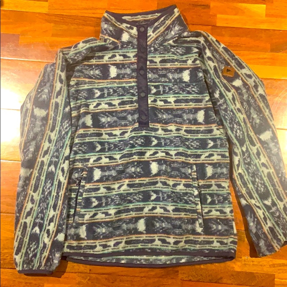 Burton Women’s 1/4 Snap Printed Fleece